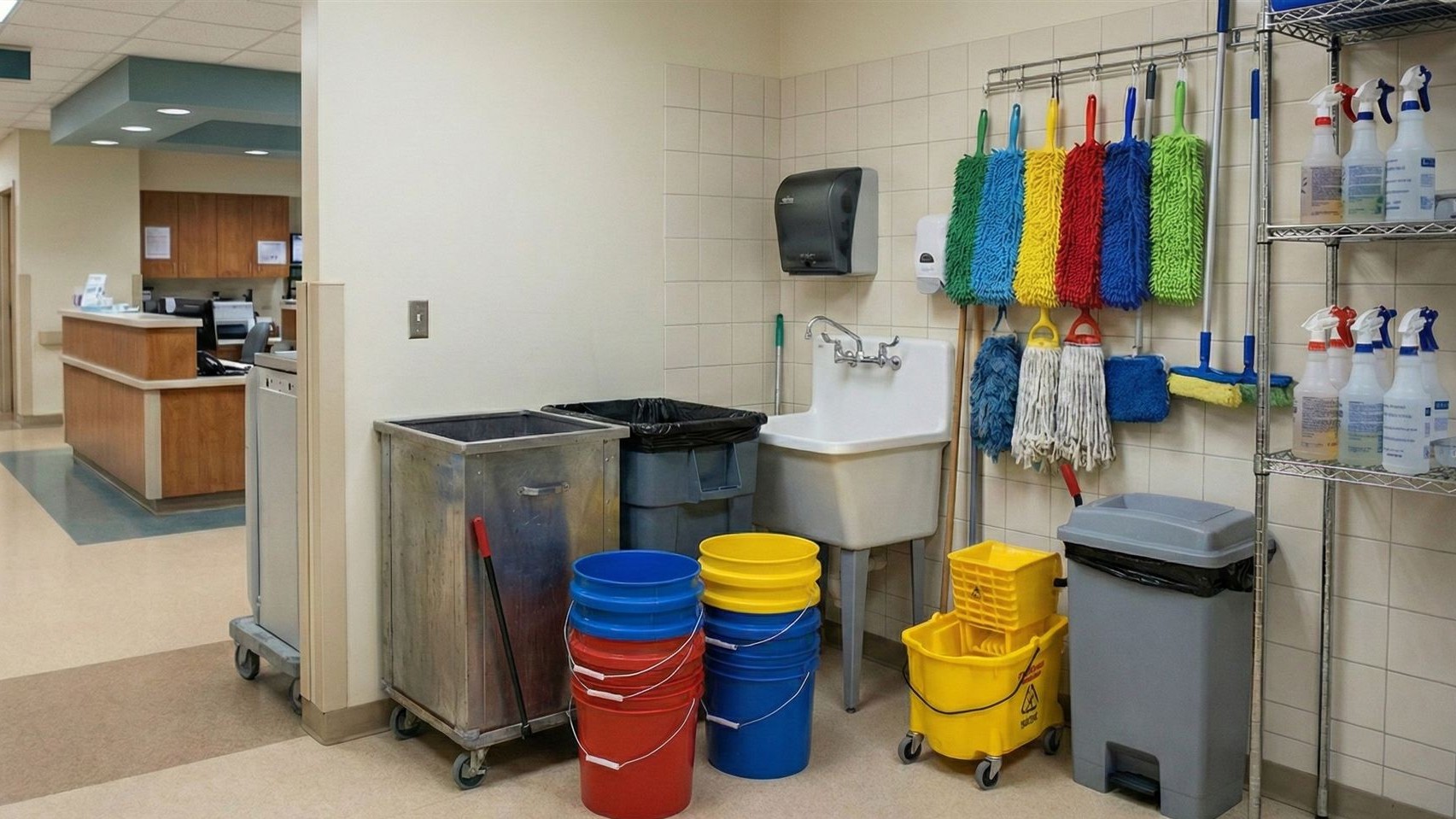 Clean hospital environment
